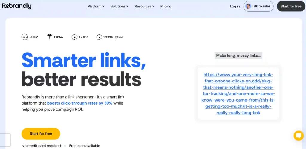 Top 9 Best URL Shortener 2026 — Instantly Boost Your Clicks! 4 Rebrandly