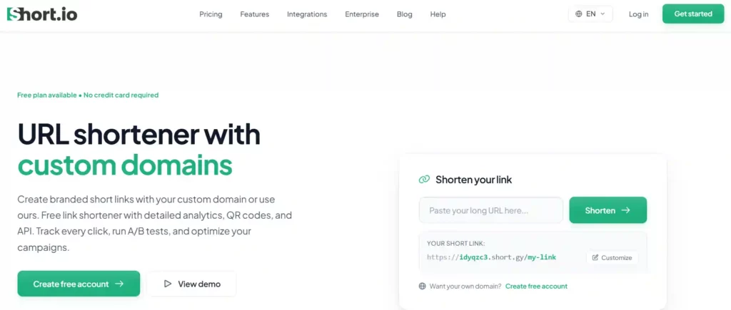 Top 9 Best URL Shortener 2026 — Instantly Boost Your Clicks! 6 Short.io