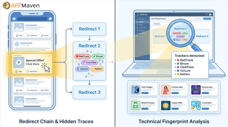 How to Find Hidden Affiliate Ads Using Tracking Filters 2 Technical Fingerprint in Affiliate Ads