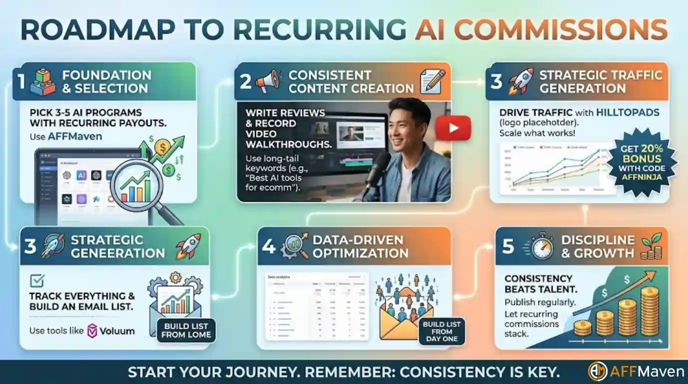 Mujo AI Affiliate Case Study: How I Built $2,800/Month in Recurring Income in 90 Days 9 AI affiliate blueprint steps for recurring income strategy