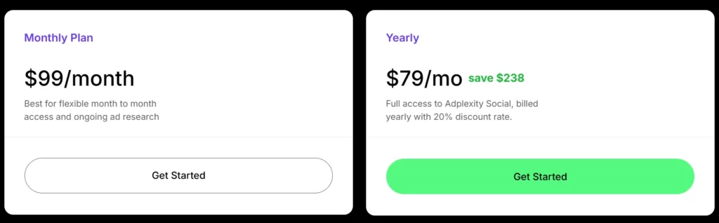 Adplexity Social vs Minea: Best Ad Spy Tool for Meta Campaigns? 4 Adplexity Social Pricing Plans