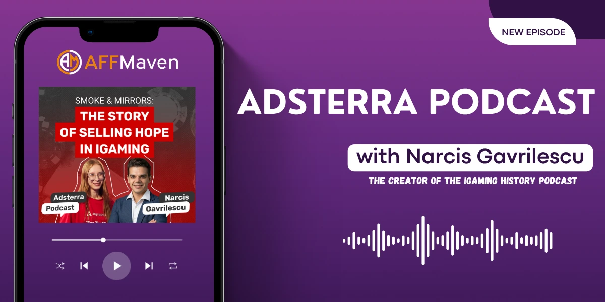Adsterra Podcast : Narcis Gavrilescu sur iGaming Secrets 1 Adsterra Podcast avec Narcis Gavrilescu