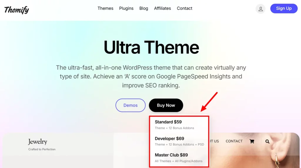 Themify Coupon Code 2026: Verified Discounts and Pricing 4 Choosing Themify Pricing Plan to Apply Discount