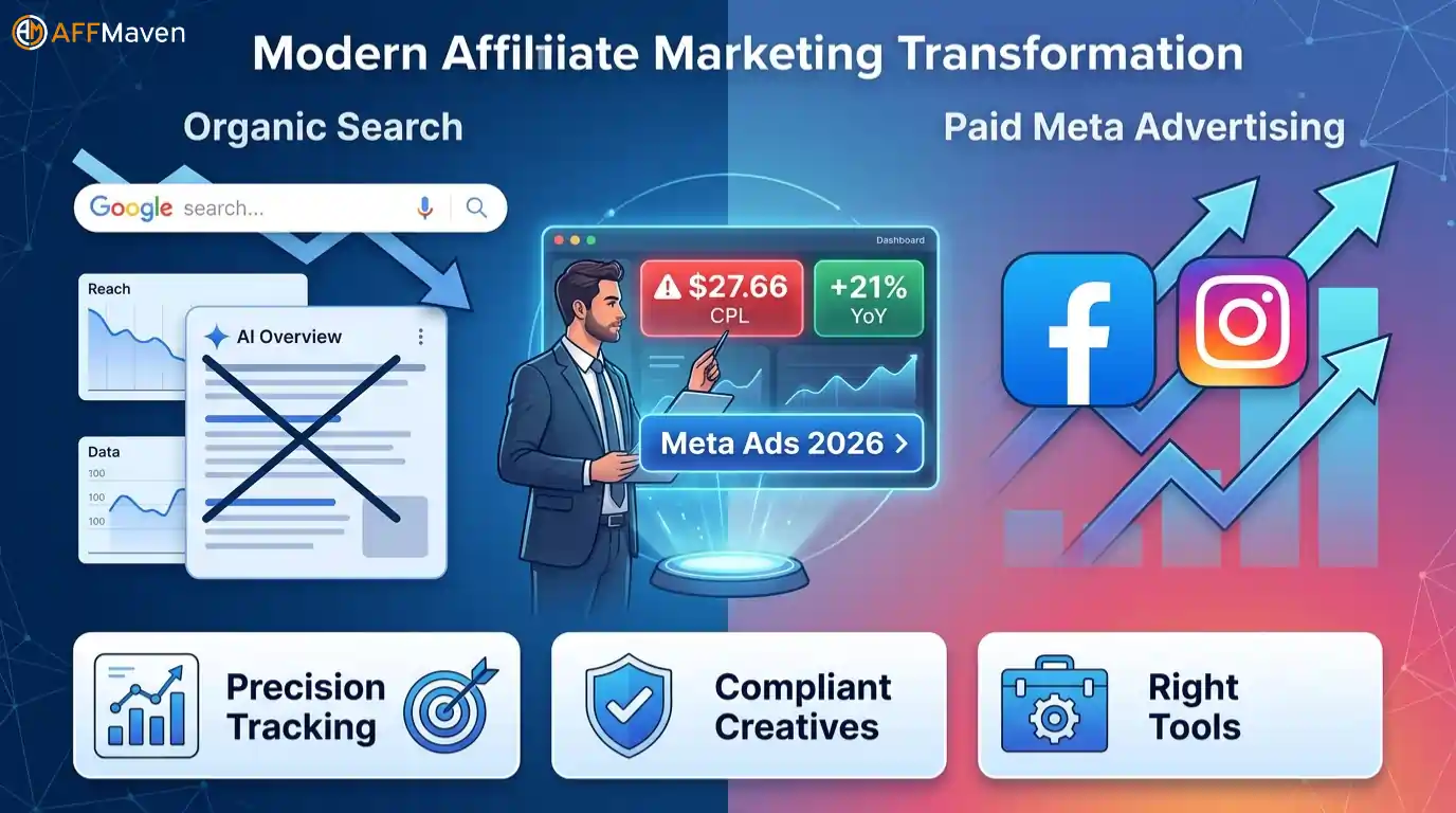 How to Run Facebook Ads for Affiliate Offers in 2026 (Guide) 2 Meta ads driving growth in affiliate marketing landscape