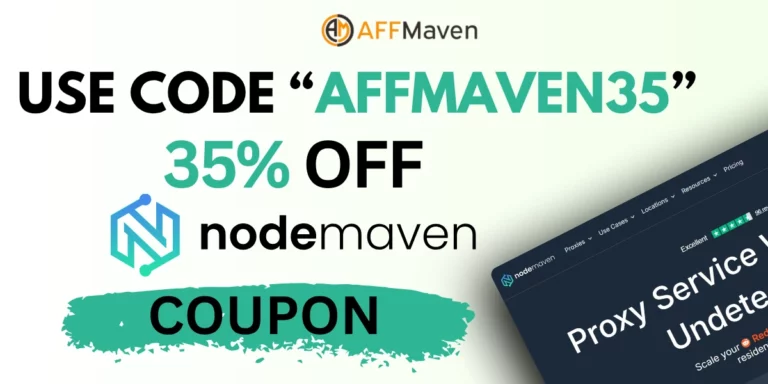 Code promo NodeMaven : AFFMAVEN35