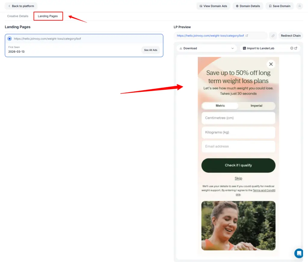 How to Spy on AWIN Campaigns on Meta using Adplexity Social 7 Study the full funnel