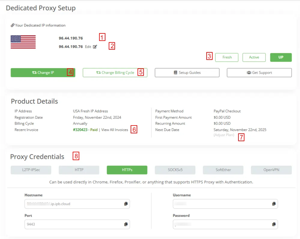 IPBurger Review 2026: Proxies, Mobile IPs & VPN Tested 5 IPBurger Fresh Dedicated IPs