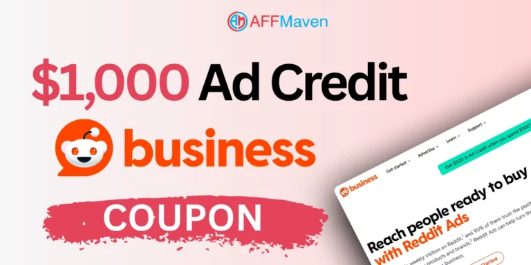 Coupon publicitaire Reddit