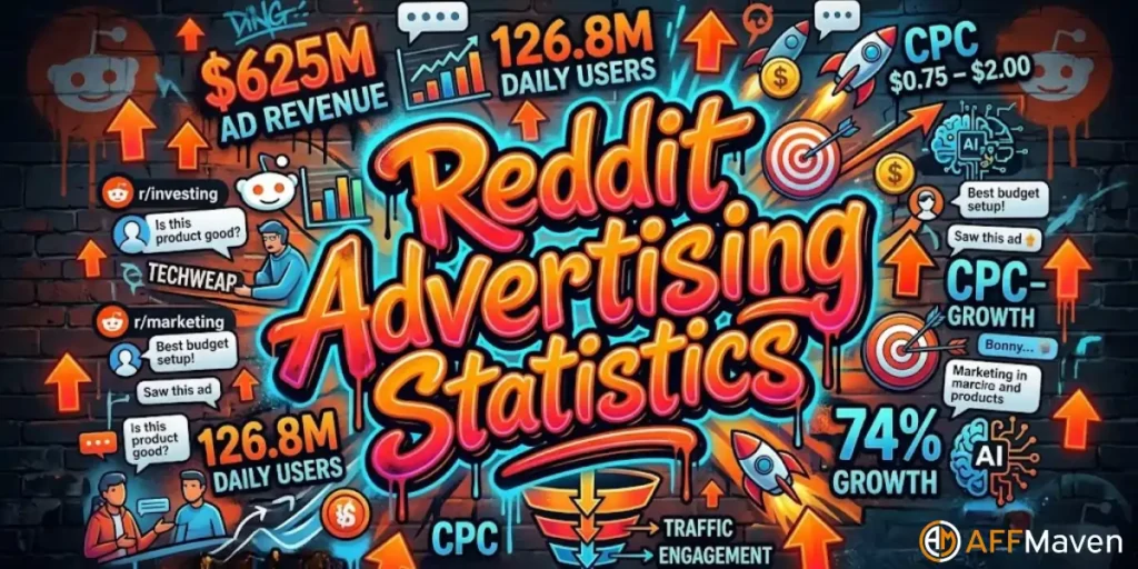 Статистика рекламы на Reddit за 2026 год: доходы от рекламы быстро растут на 74% 1 Статистика рекламы на Reddit