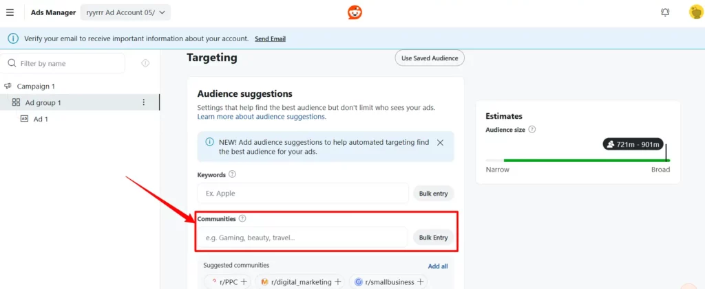 Reddit Ads for Affiliate Marketing: $1,000 Match Inside 3 Reddit Community Targeting