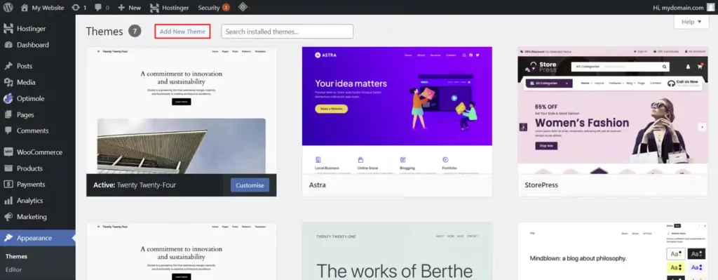 How to Start a Blog on WordPress.com in 2026: Full Guide 6 Select a Clean Theme in WordPress