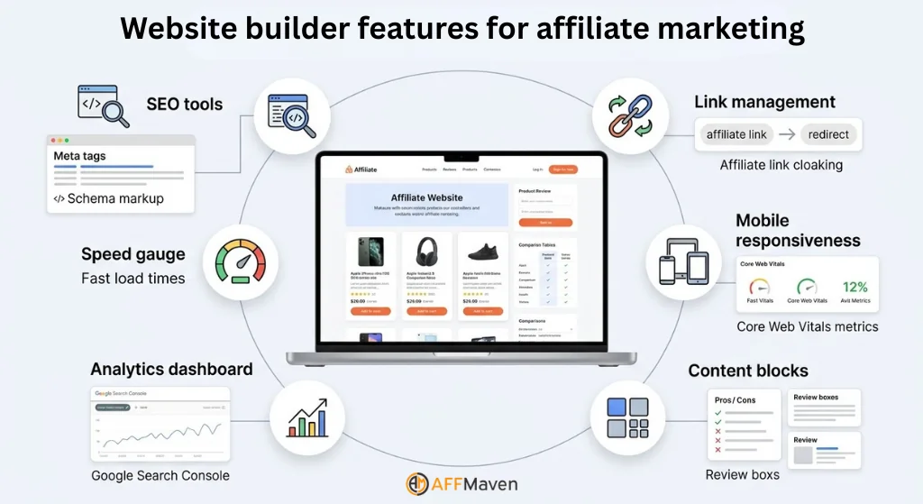 7 Best Website Builders for Affiliate Marketing Under $10/mo 2 Essential Website builder features for affiliate marketing