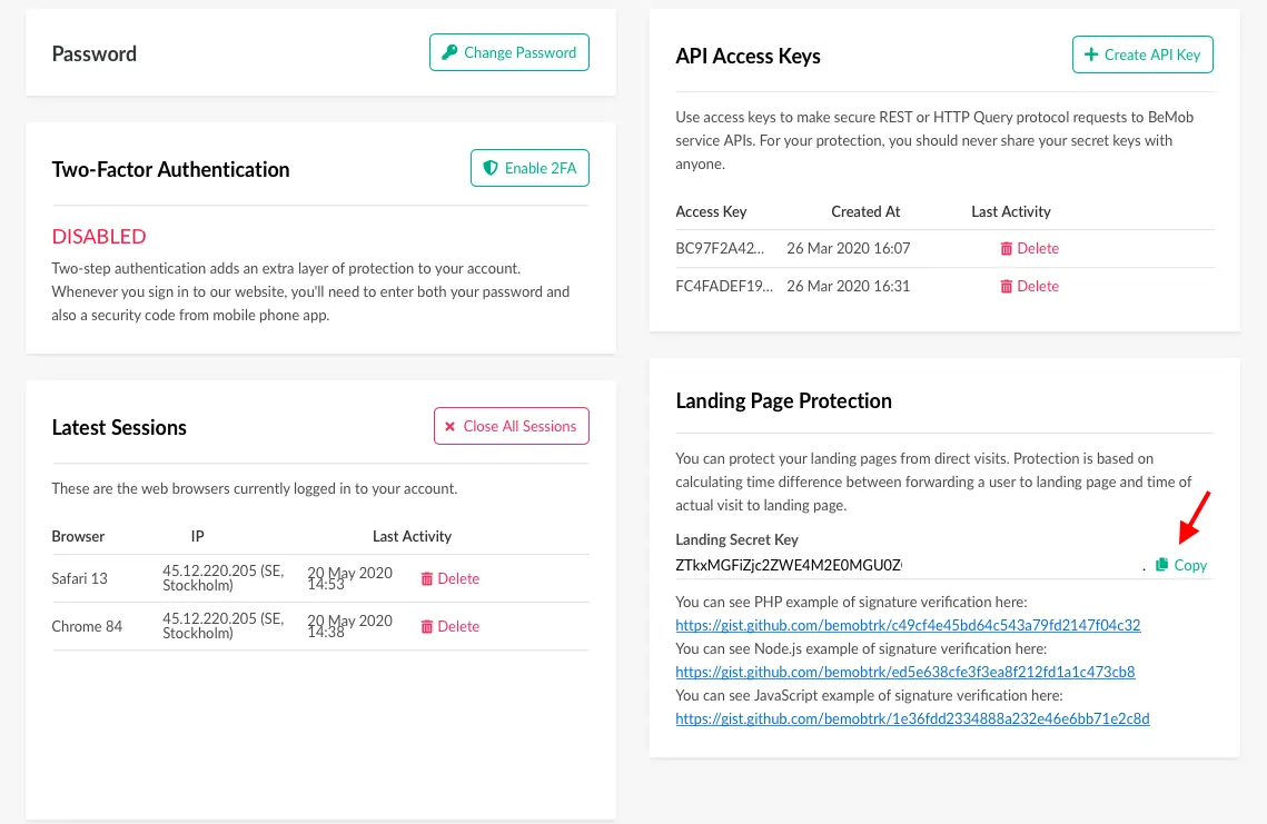 Análisis de RichAds: Formatos de anuncios, precios y segmentación explicados 15 Acceso a la API de RichAds