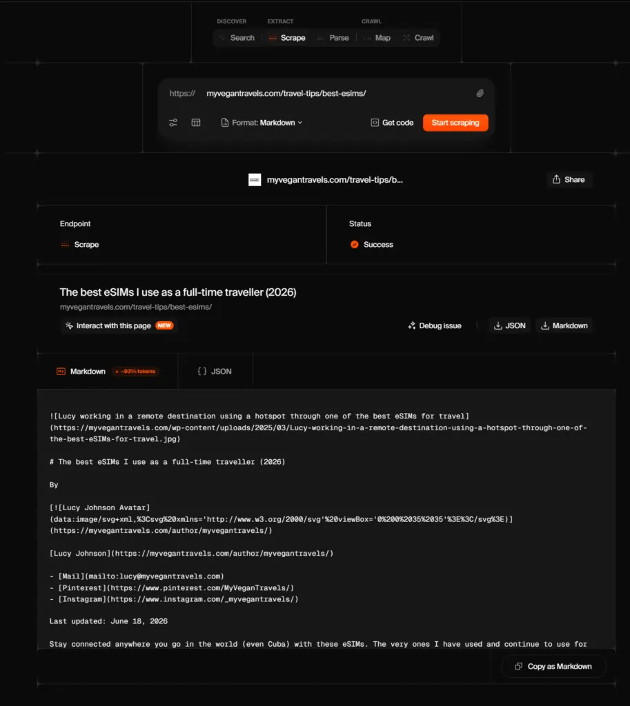 How to Build a Programmatic SEO Site with Firecrawl (Scrape → Structure → Publish at Scale) 5 Extract Structured Datasets for Programmatic SEO Provided by Firecrawl