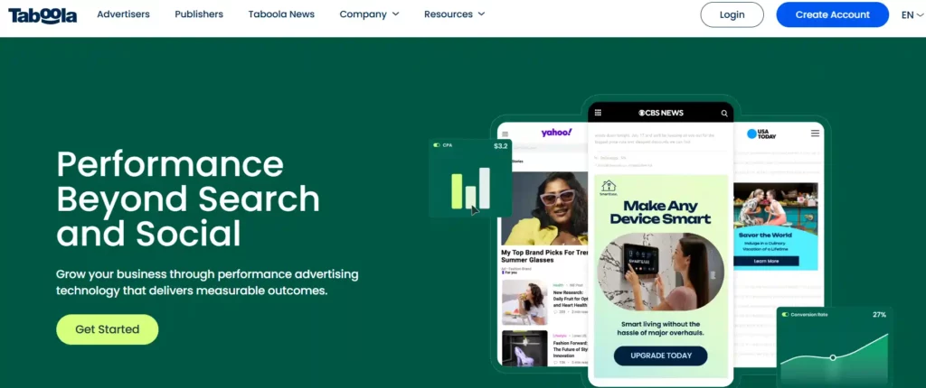 8 Best Tier 1 Ad Networks for Premium Traffic in 2026 13 Taboola
